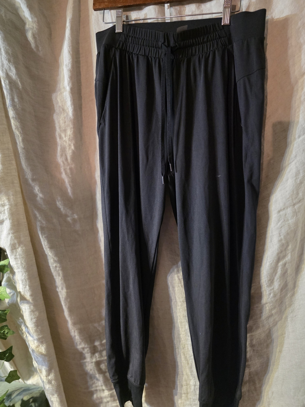 Black Performance Jogger Pants